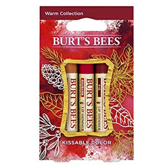 Burt's Bees 3 Lip Shimmers: Peony, Fig and Rhubarb - Picture 3 of 7